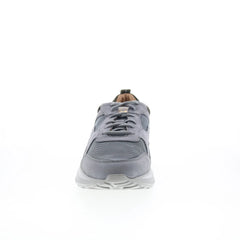 Johnston & Murphy 24-6279 Mens Gray Nubuck Lace Up Lifestyle Sneakers Shoes