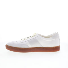 Johnston & Murphy Kemton U-Throat Mens White Lifestyle Sneakers Shoes