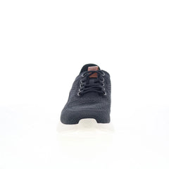 Johnston & Murphy 25-0625 Mens Black Canvas Lifestyle Sneakers Shoes