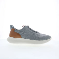 Johnston & Murphy 25-0747 Mens Gray Wide Canvas Lifestyle Sneakers Shoes