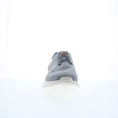 Johnston & Murphy 25-0747 Mens Gray Canvas Lace Up Lifestyle Sneakers Shoes