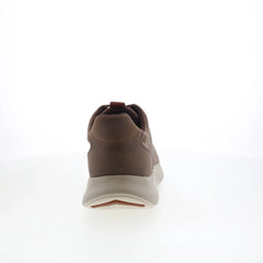 Johnston & Murphy 25-2229 Mens Brown Leather Lifestyle Sneakers Shoes