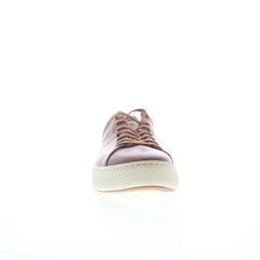 Johnston & Murphy 25-2766 Mens Brown Leather Lifestyle Sneakers Shoes