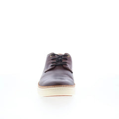 Johnston & Murphy 25-2906 Mens Brown Leather Lifestyle Sneakers Shoes