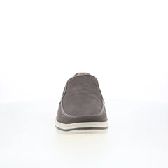 Johnston & Murphy 25-3759 Mens Gray Faux Leather Lifestyle Sneakers Shoes
