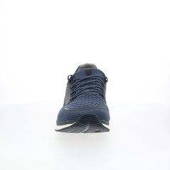 Johnston & Murphy 25-6599 Mens Blue Canvas Lace Up Lifestyle Sneakers Shoes