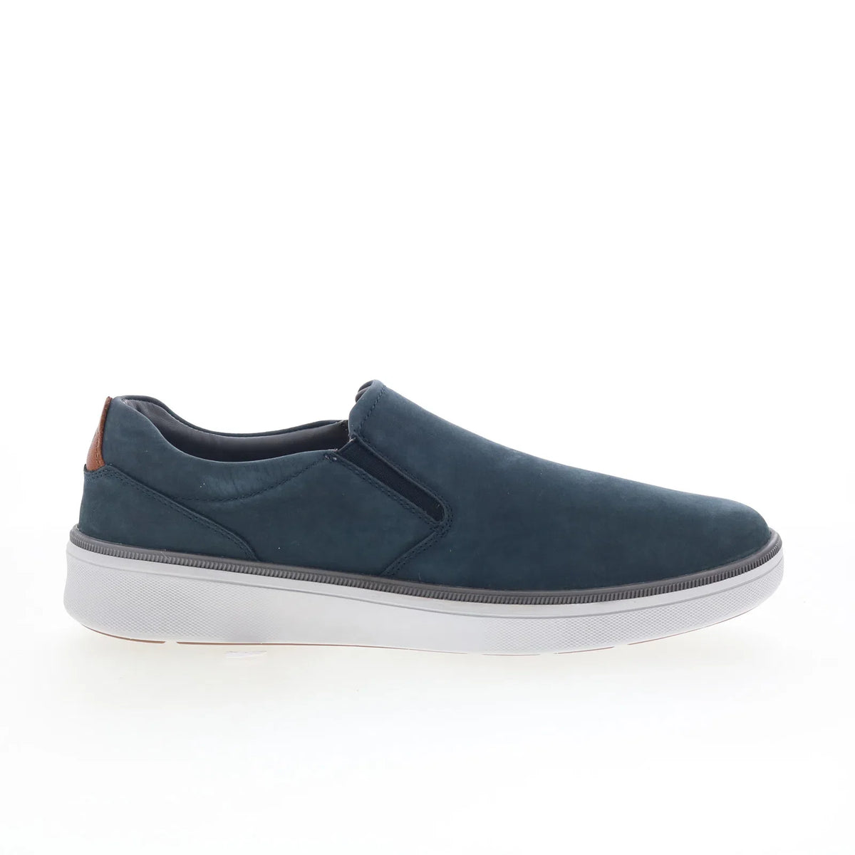 Johnston & Murphy 25-9059 Mens Blue Leather Slip On Lifestyle Sneakers Shoes
