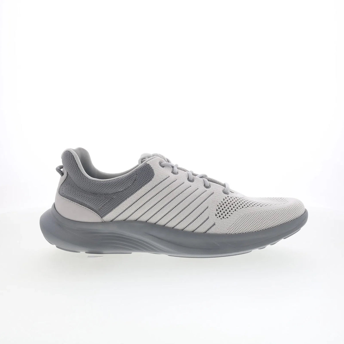 Johnston & Murphy 25-9409 Mens Gray Mesh Lace Up Lifestyle Sneakers Shoes