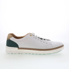 Johnston & Murphy 25-9428 Mens White Leather Lifestyle Sneakers Shoes