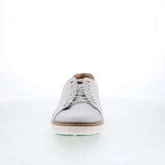 Johnston & Murphy 25-9428 Mens White Leather Lifestyle Sneakers Shoes