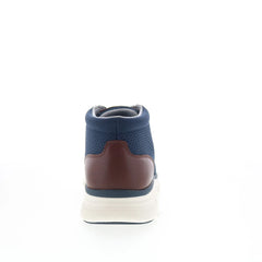 Johnston & Murphy 25-9779 Mens Blue Canvas Lace Up Lifestyle Sneakers Shoes