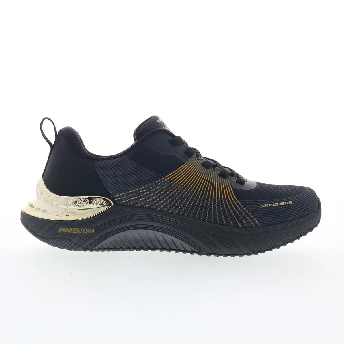 Skechers Snoop Dogg: Snoop Ace - Cyber Walker Mens Black Sneakers Shoes