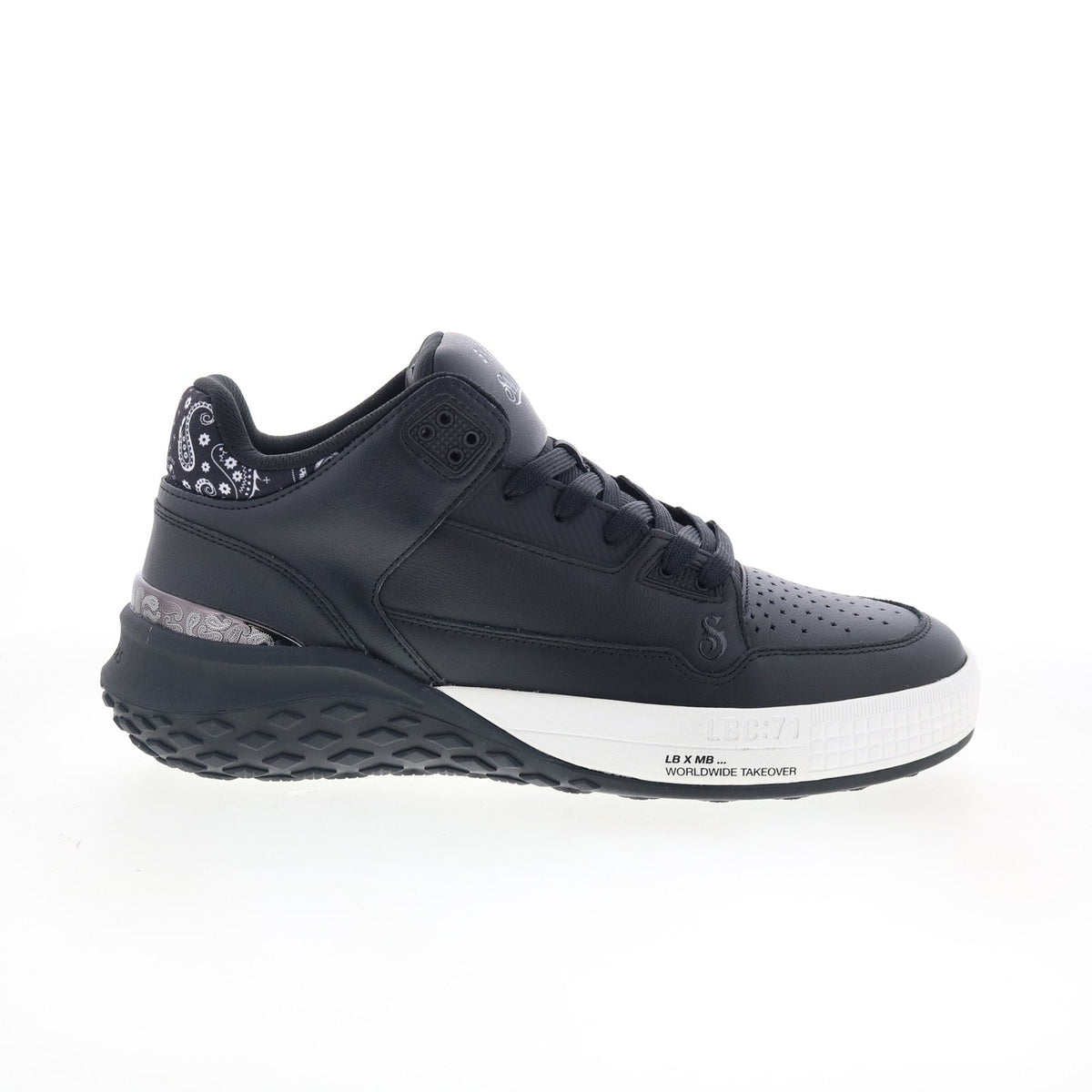 Skechers Snoop Dogg Sizzle Buckets OG Mens Black Lifestyle Sneakers Shoes