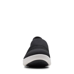 Clarks Adella Step 26164065 Womens Black Mesh Lifestyle Sneakers Shoes