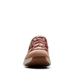 Clarks Wave Range AP 26171614 Womens Brown Wide Lifestyle Sneakers Shoes