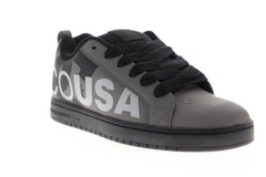 DC Court Graffik SE 300927-XSKS Mens Gray Skate Inspired Sneakers Shoes