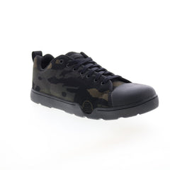 Altama Urban Low 334751 Mens Black Canvas Lace Up Athletic Tactical Shoes