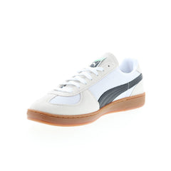 Puma Super Team OG 39042409 Mens White Suede Lifestyle Sneakers Shoes