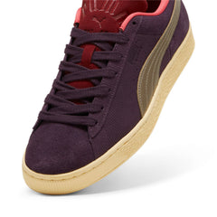 Puma Suede Play Paris 39819001 Mens Purple Suede Lifestyle Sneakers Shoes