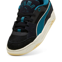 Puma-180 Play.Paris. 39841401 Mens Black Suede Lifestyle Sneakers Shoes