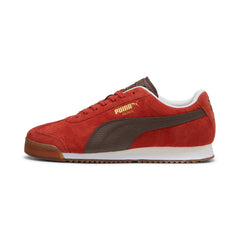 Puma Roma Suede 39863504 Mens Red Suede Lifestyle Sneakers Shoes