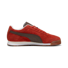 Puma Roma Suede 39863504 Mens Red Suede Lifestyle Sneakers Shoes