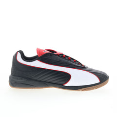 Puma V-S2 Libero 40328002 Mens Black Leather Lifestyle Sneakers Shoes