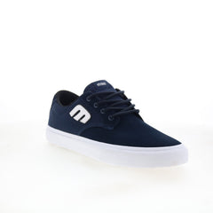 Etnies Barge Plus 4101000578401 Mens Blue Skate Inspired Sneakers Shoes