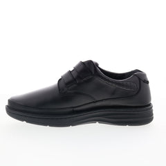 Drew Mansfield 44915-14 Mens Black Leather Lifestyle Sneakers Shoes