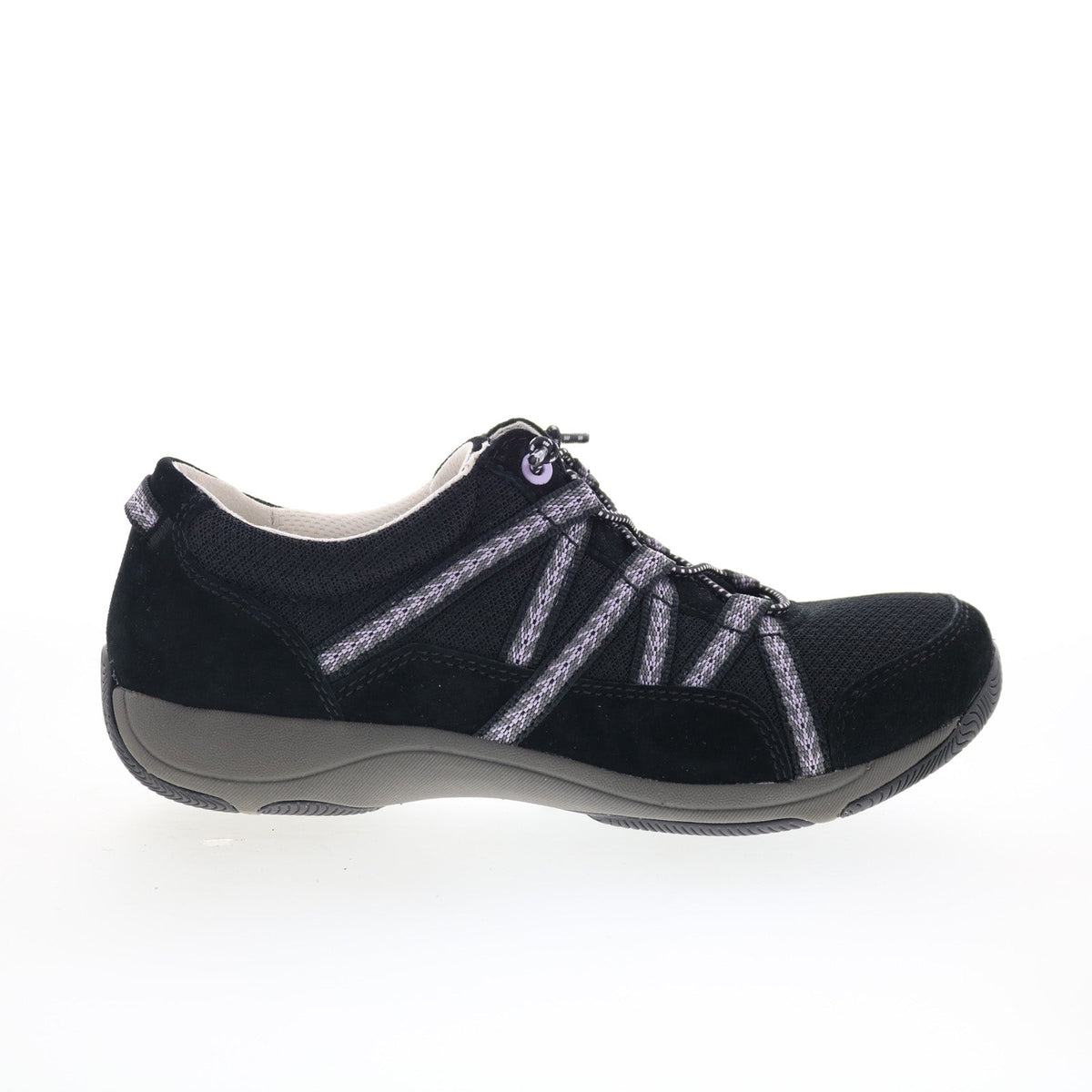 Dansko Harlyn 4854-100285 Womens Black Suede Lifestyle Sneakers Shoes
