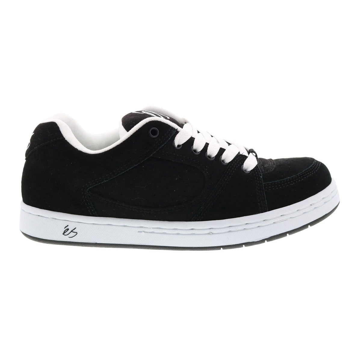 ES Accel OG 5101000139992 Mens Black Suede Skate Inspired Sneakers Shoes