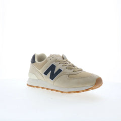New Balance 574 U574RAC Mens Beige Suede Lace Up Lifestyle Sneakers Shoes