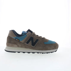 New Balance 574 U574SOB Mens Brown Suede Lace Up Lifestyle Sneakers Shoes