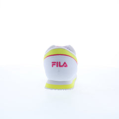 Fila Machu 5RM01058-140 Womens White Synthetic Lifestyle Sneakers Shoes