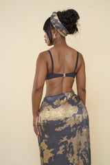 CHASITY SARONG-METALLIC