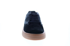 DC Kalis Vulc ADYS300569-KKG Mens Black Suede Skate Inspired Sneakers Shoes