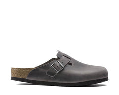Birkenstock Boston Soft Footbed "Iron"