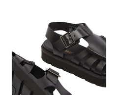 Clarks Meare Buckle "Black Leather"