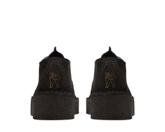 Clarks Trek Wedge Suede "Black"