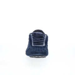 Di Bianco Cocoa Cash Mens Blue Suede Lace Up Lifestyle Sneakers Shoes