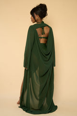 CLAUDIE KIMONO-IVY GREEN