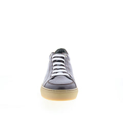 Di Bianco GB371 Mens Brown Leather Lace Up Lifestyle Sneakers Shoes