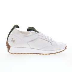 Pastori by Di Bianco Gratain Mens White Leather Lifestyle Sneakers Shoes