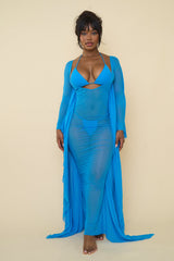 ESMERALDA COVER UP-BLUE