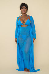 ESMERALDA COVER UP-BLUE