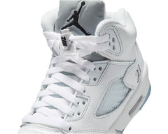 Air Jordan 5 Retro OG GS "White Metallic"