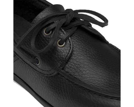 Sebago Owen Tumbled W "Black"