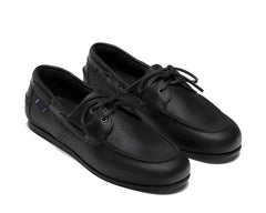 Sebago Owen Tumbled W "Black"