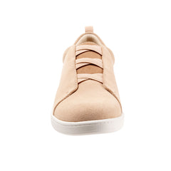 Trotters Avrille T2051-112 Womens Brown Leather Lifestyle Sneakers Shoes