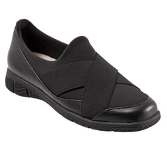 Trotters Urbana T2167-007 Womens Black Leather Lifestyle Sneakers Shoes